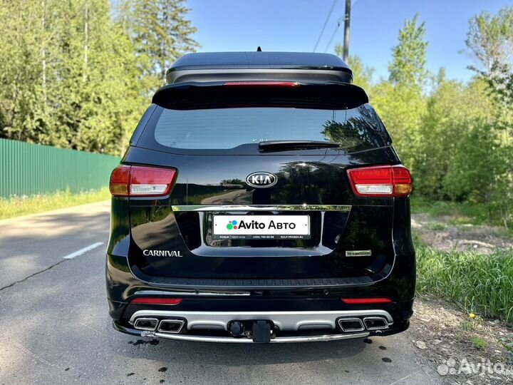 Kia Carnival 2.2 AT, 2017, 127 000 км