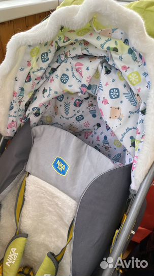 Санки коляска ника