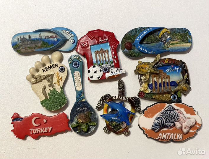 Магнитики сувенирные Турция