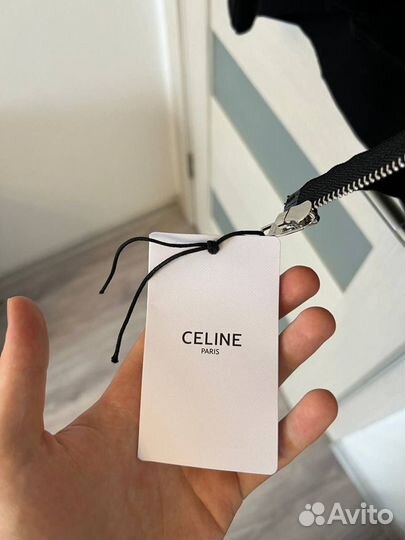 Зип худи celine чёрного цвета