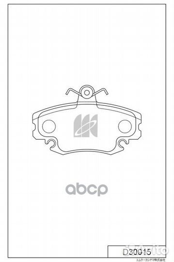 Колодки тормозные LADA Largus (+ABS); Renault