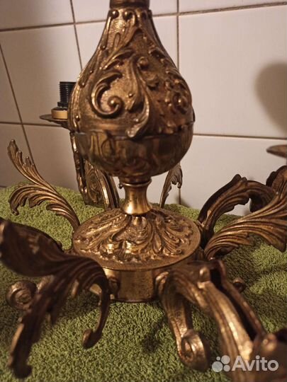 Бронза люстра СССР