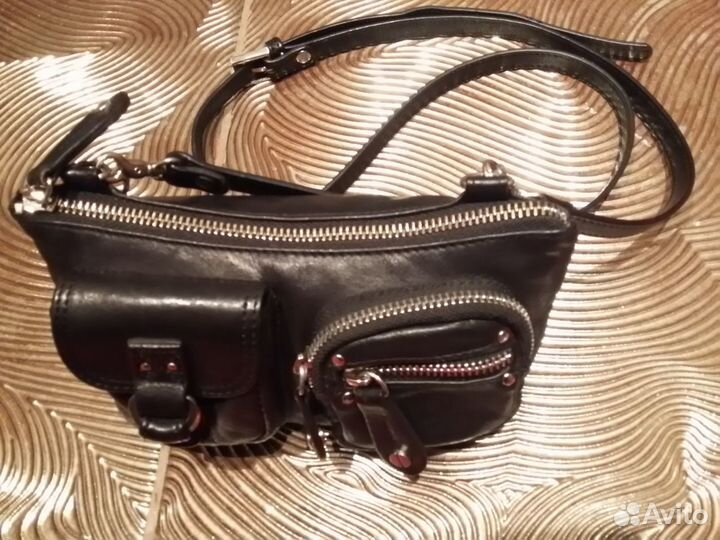 Кожаная сумка Кроссбоди Jo and Mr. Joe