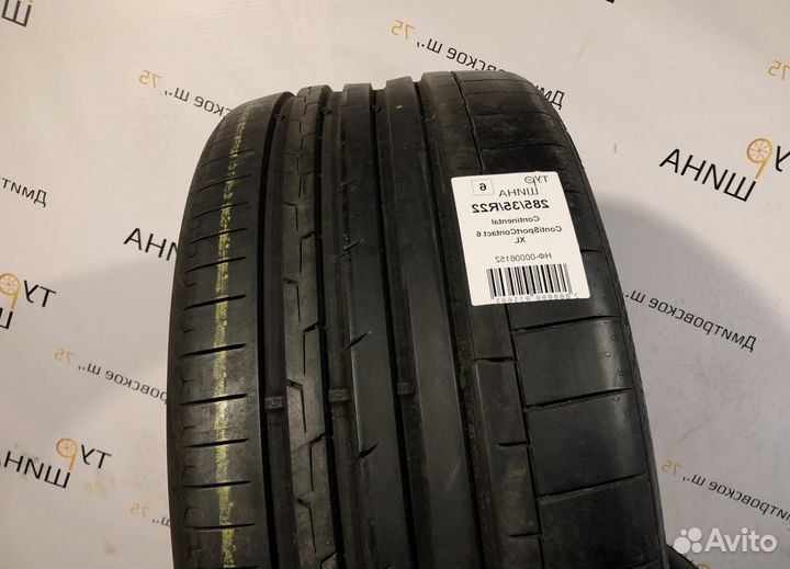 Continental ContiSportContact 6 285/35 R22 94Y