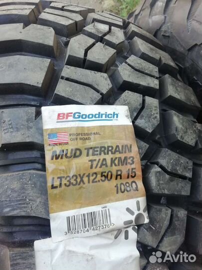 Bfgoodrich Mud-Terrain T/A KM3 33 R15