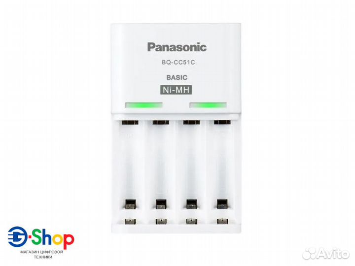 Зарядное Panasonic Eneloop BQ-CC51C для Ni-MH