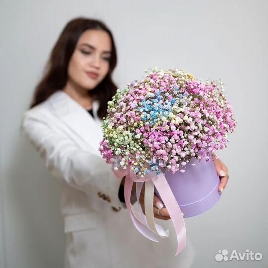 Композиция с гипсофилой