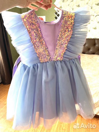 Платье для девочки 86