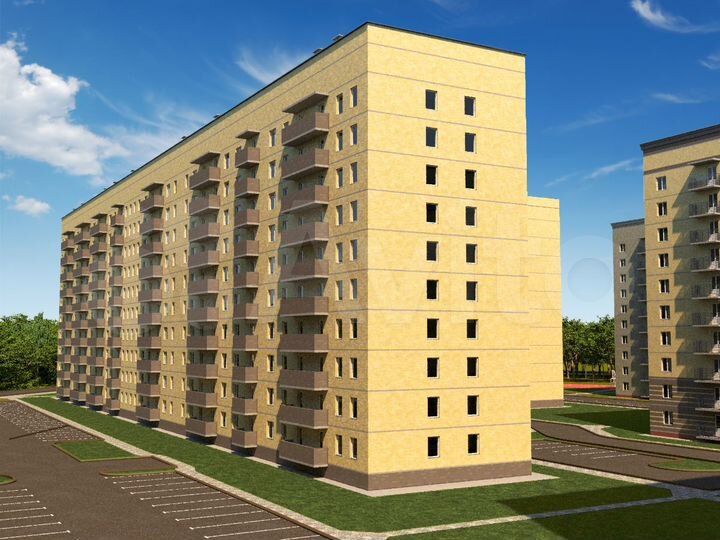 3-к. квартира, 85,5 м², 2/10 эт.