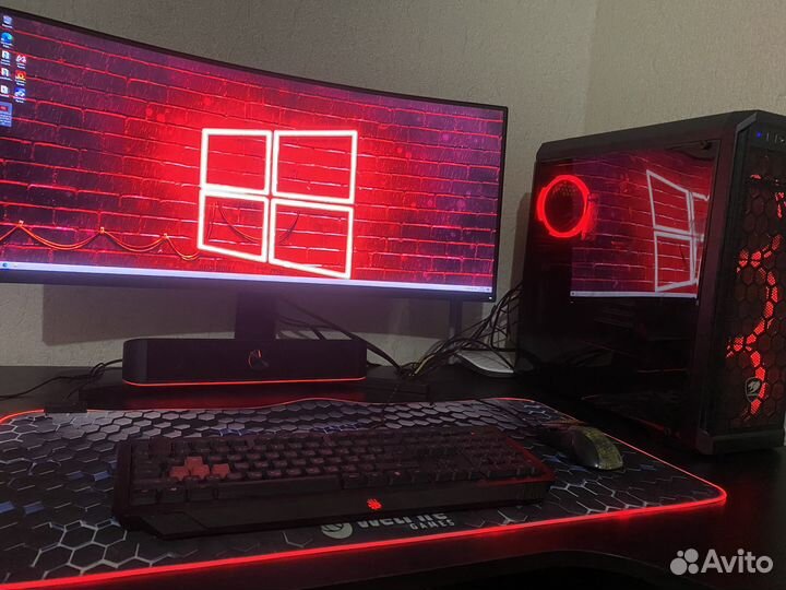 Игровой компьютер i5 12400f, RTX 2060, ssd