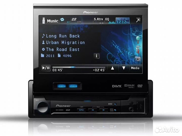 Автомагнитола pioneer avh-5400dvd с экраном (DVD)