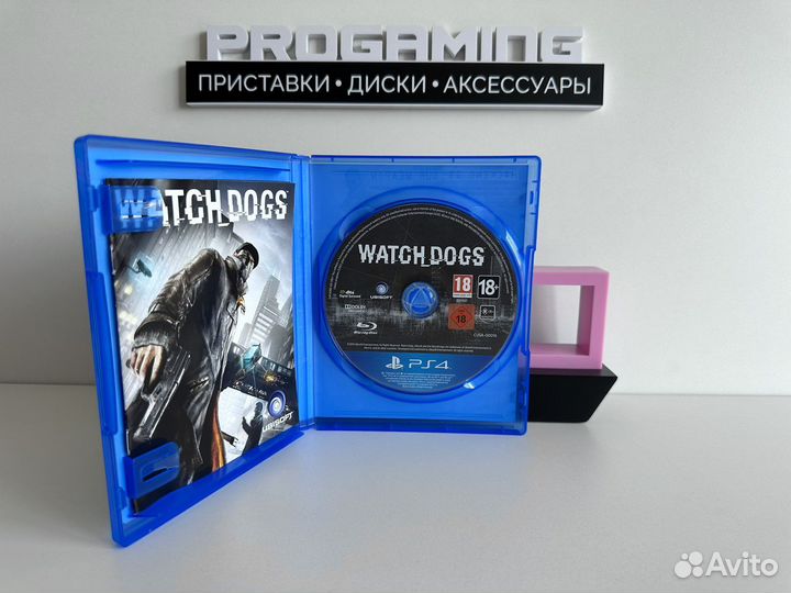 Watch Dogs диск для Sony PS4