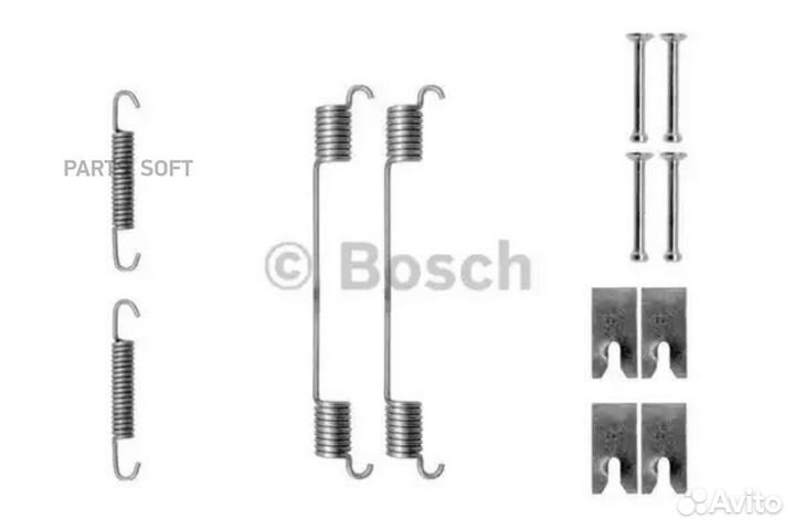 Bosch 1987475289 Монтажный комплект колодок зад.fo
