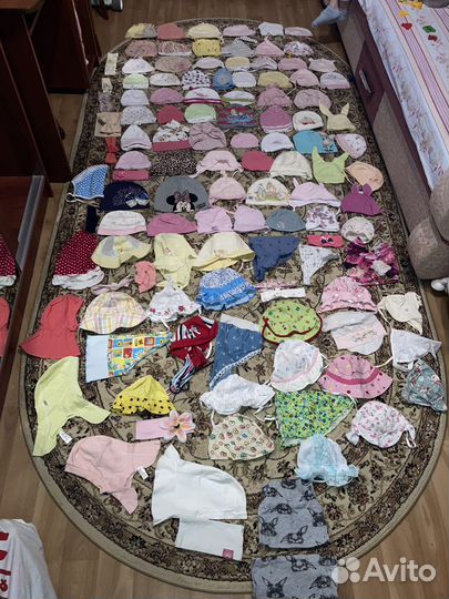 Легкие и летние шапочки на девочек и на мальчиков