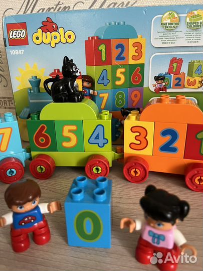 Lego duplo мой первый поезд