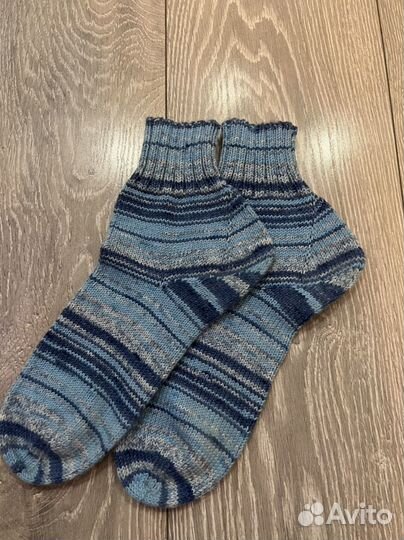 Носки мужские ручной вязки