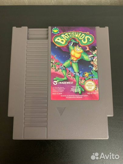 Картриджи Nintendo NES snes Battletoads doom