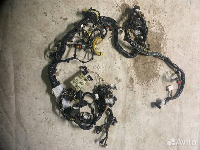 Электропроводка под торпедо Mitsubishi Pajero