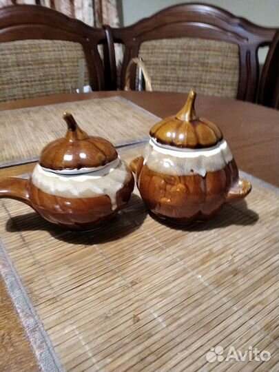 Глиняные горшки для приготовления еды