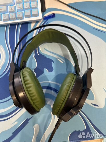 Игровые наушники bloody с подсветкой