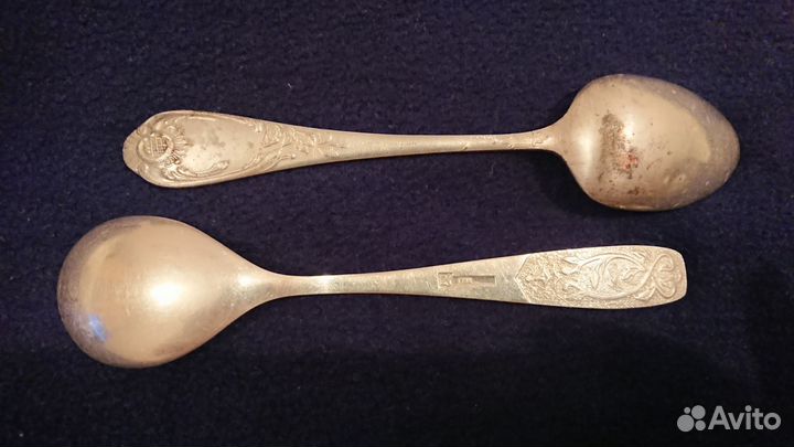 Ложки мельхиор СССР