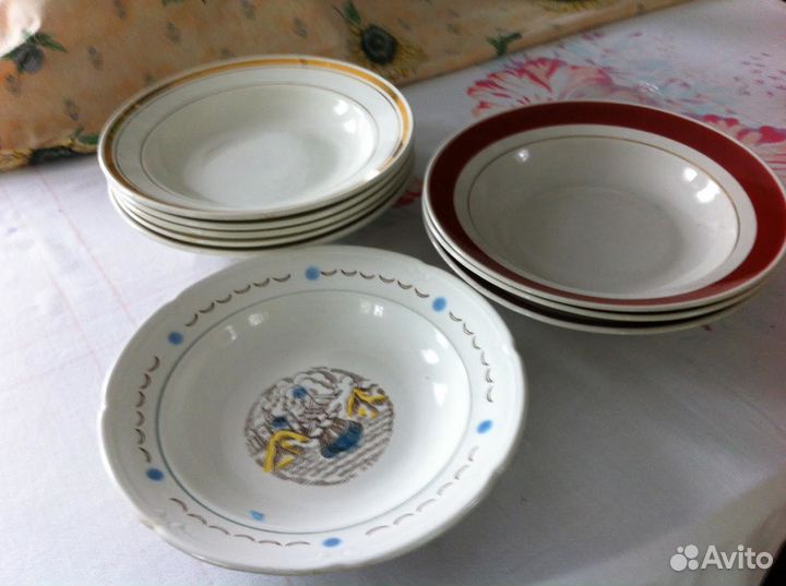 Тарелки суповые СССР