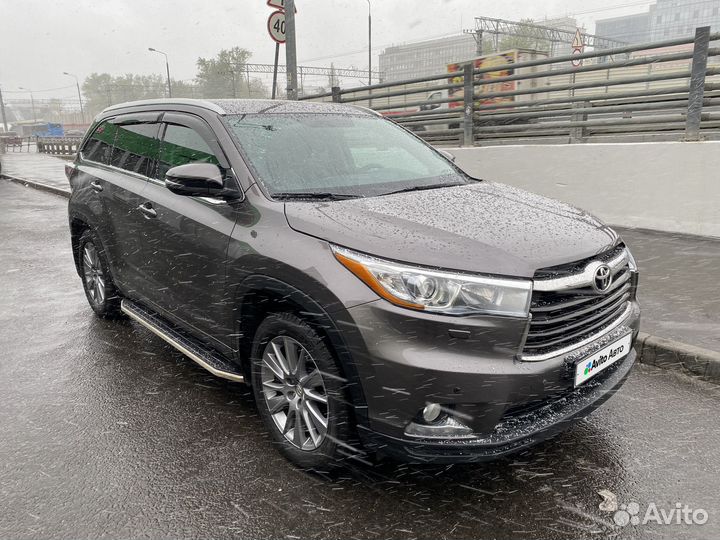 Toyota Highlander 3.5 AT, 2014, 125 500 км