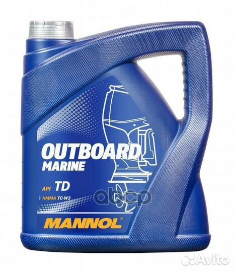 Масло моторное outboard marine (4л) 1428 mannol