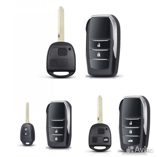 Выкидной ключ рестайлингToyota