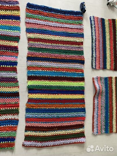 Вязанные коврики