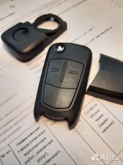 Новый корпус для выкидного авто ключа Opel (GM)