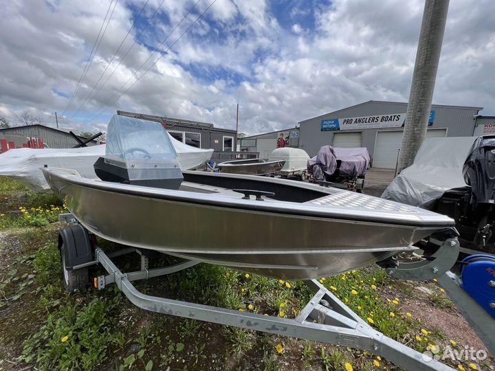 Моторная лодка Windboat 4.5 С EvoFish (В Наличии)