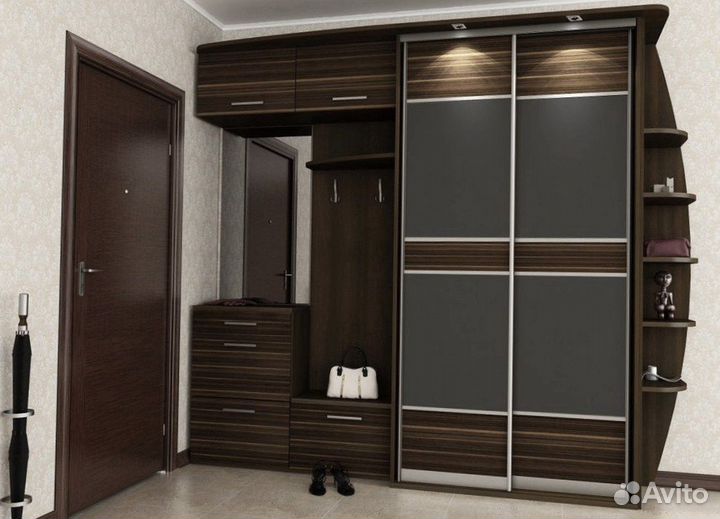 Шкаф в прихожую доставка установка