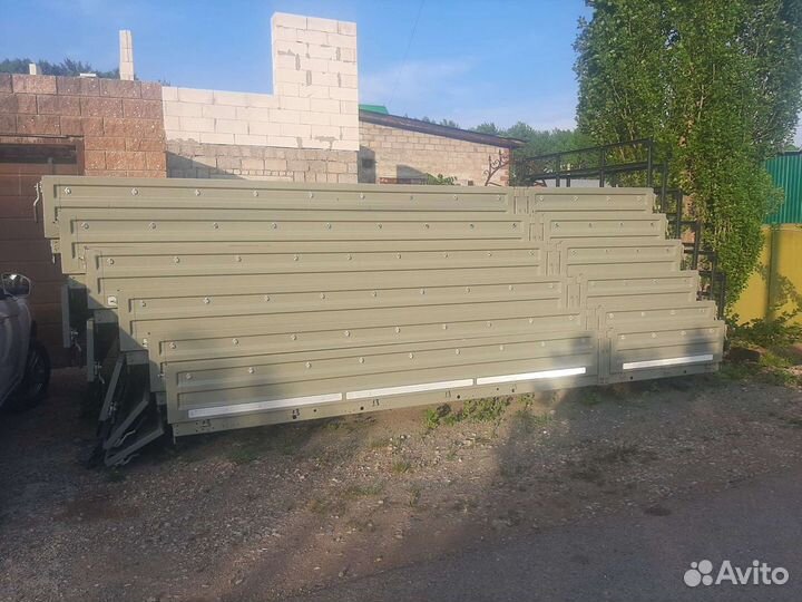 Борт платформа на газон валдай