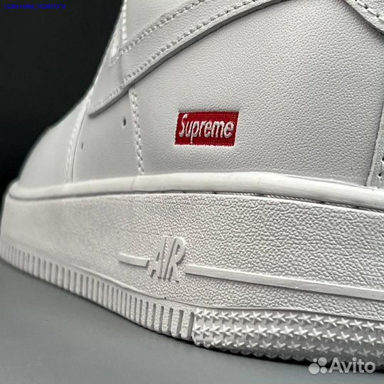 Кроссовки Nike Air Force 1 Low & Supreme (Арт.56158)