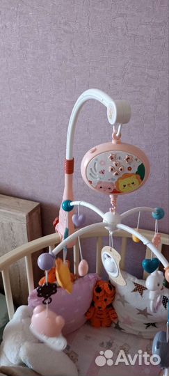 Мобиль на кроватку с проектором