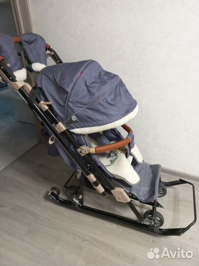 Санки коляска ника 7 8