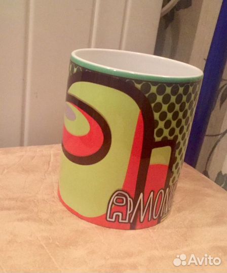 Кружки яркие Brawl stars, Among us