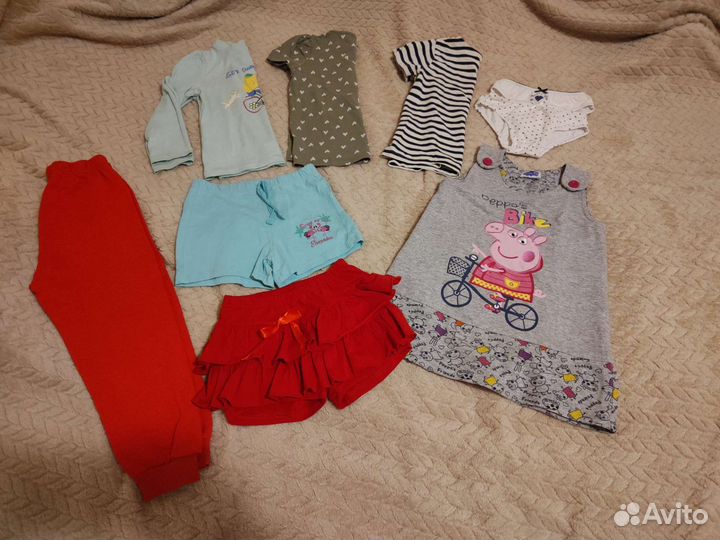 Детские вещи пакетом для девочек 104