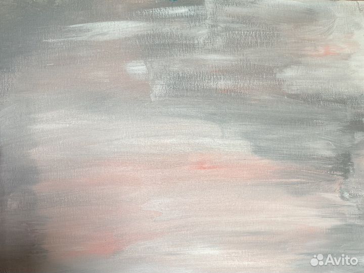 Картина акрилом на холсте