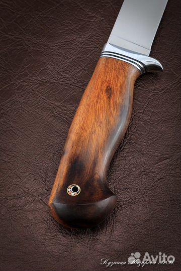Нож Беркут сталь Х12мф железное дерево