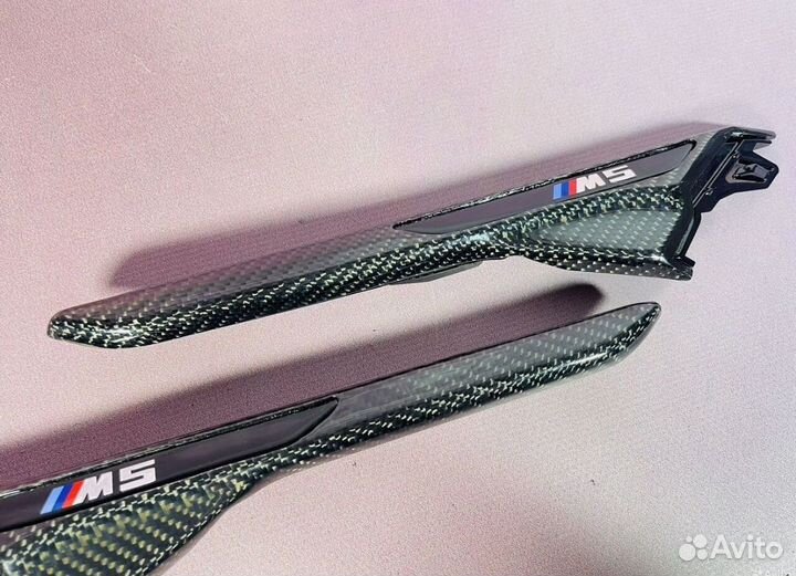 Жабры в крылья BMW M5 F90 carbon