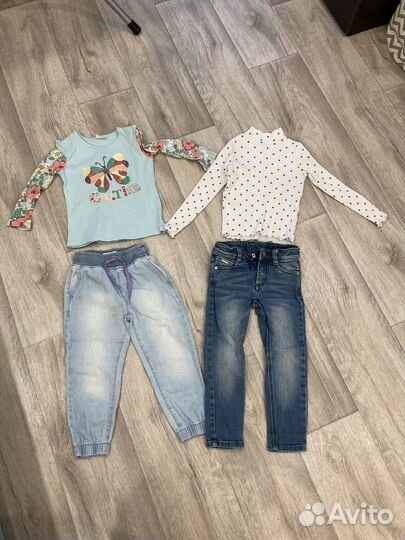 Одежда пакетом на девочку104-110