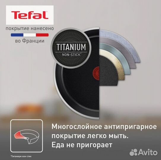 Сковорода Tefal 28 см новая