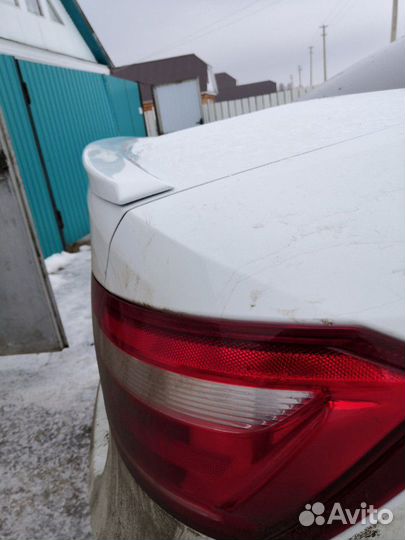 Лип спойлер лада веста