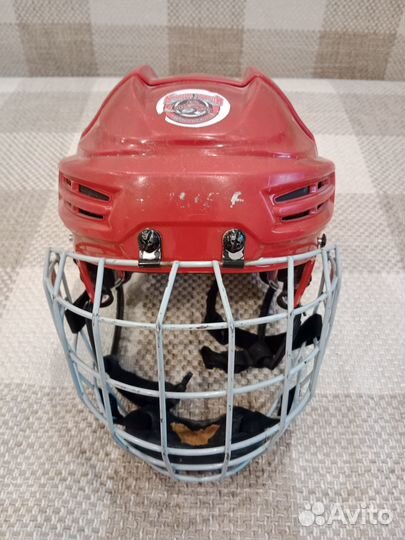 Шлем хоккейный с решеткой Bauer Re-Akt 100