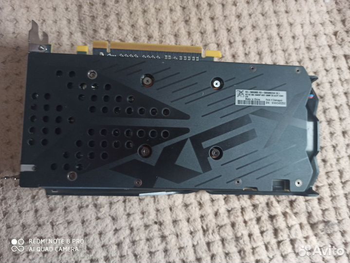 Видеокарта rx580 8gb xfx