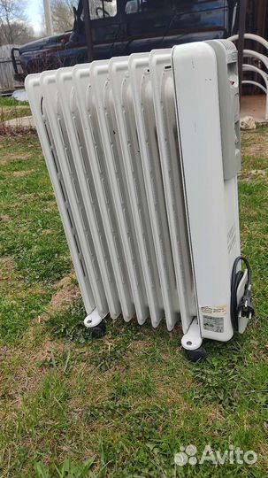 Масляный электрический калорифер