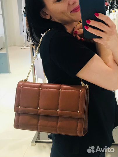 Сумка натуральная кожа италия новая Patricia Pepe