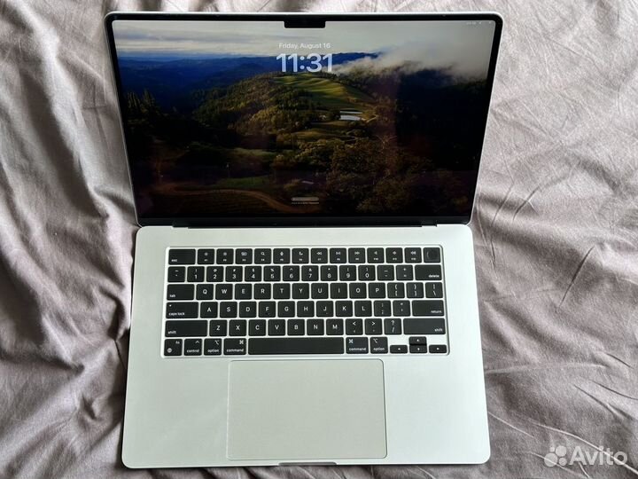 Как новый MacBook Air 15 2024 m3 8gb 256gb silver